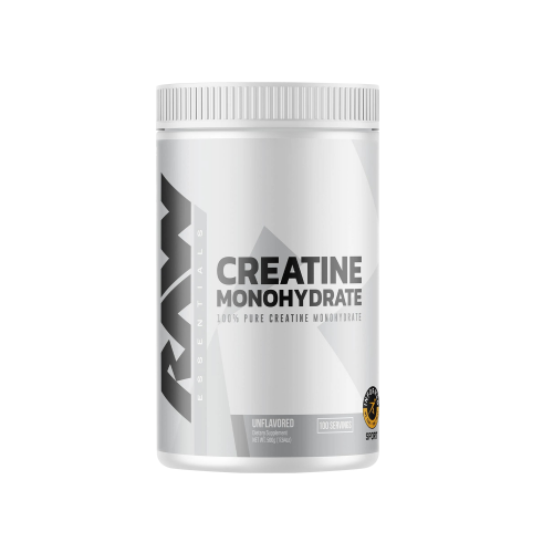 CREATINA MONOHIDRATO RAW 500 gr 100 servicios